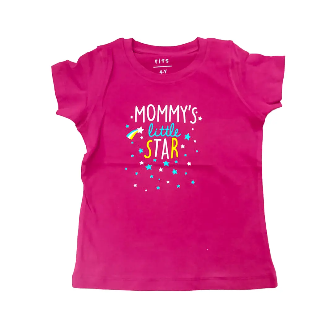 Girls Half Sleeve T-Shirt