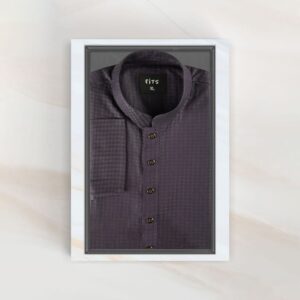 silky-dark-purple-panjabi