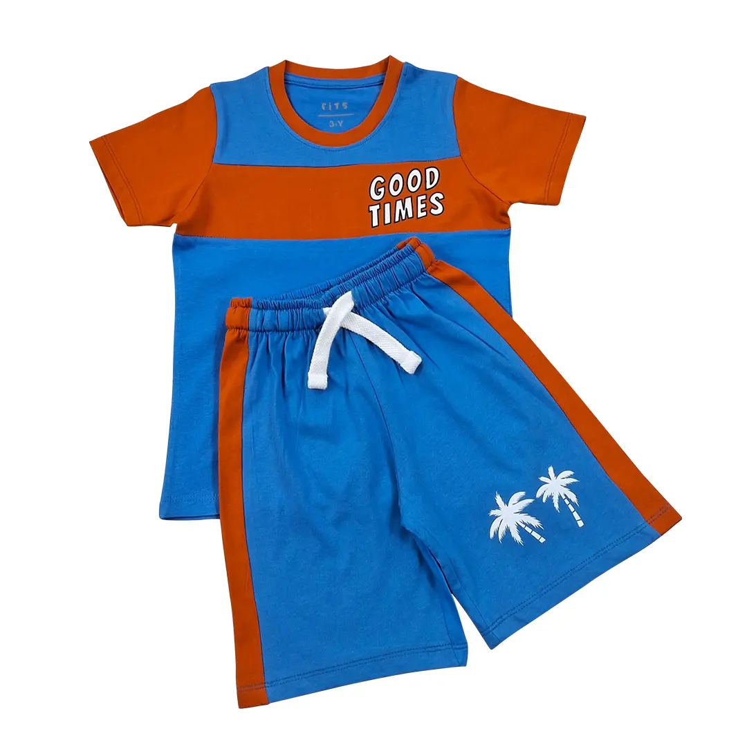 Boys Half T-Shirt Set size