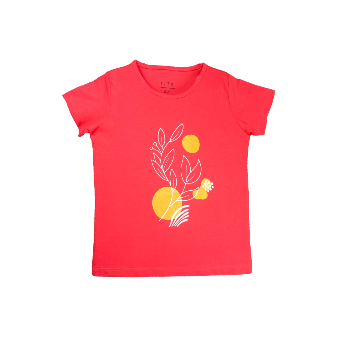 Girls Half Sleeve T-Shirt