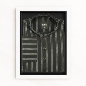 Black and White Mixd Color Panjabi