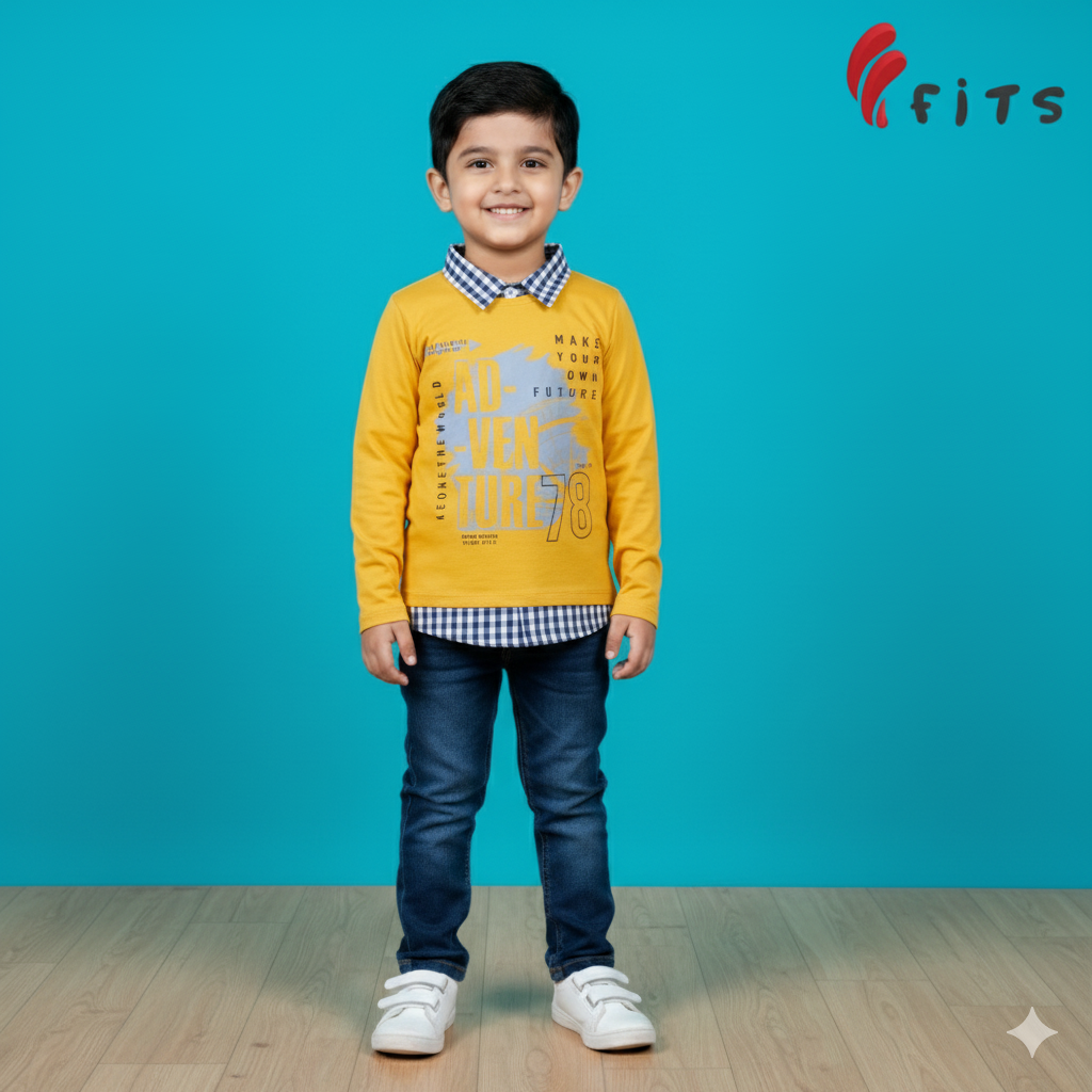 Full Sleeve T-Shirt (with Shirt Collar)