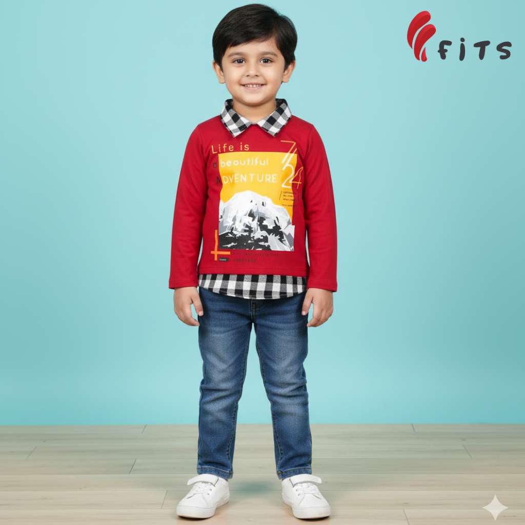 Full Sleeve T-Shirt (with Shirt Collar)