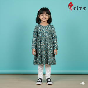 Girls Full Sleeve Frock