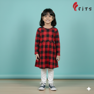 Girls Full Sleeve Frock