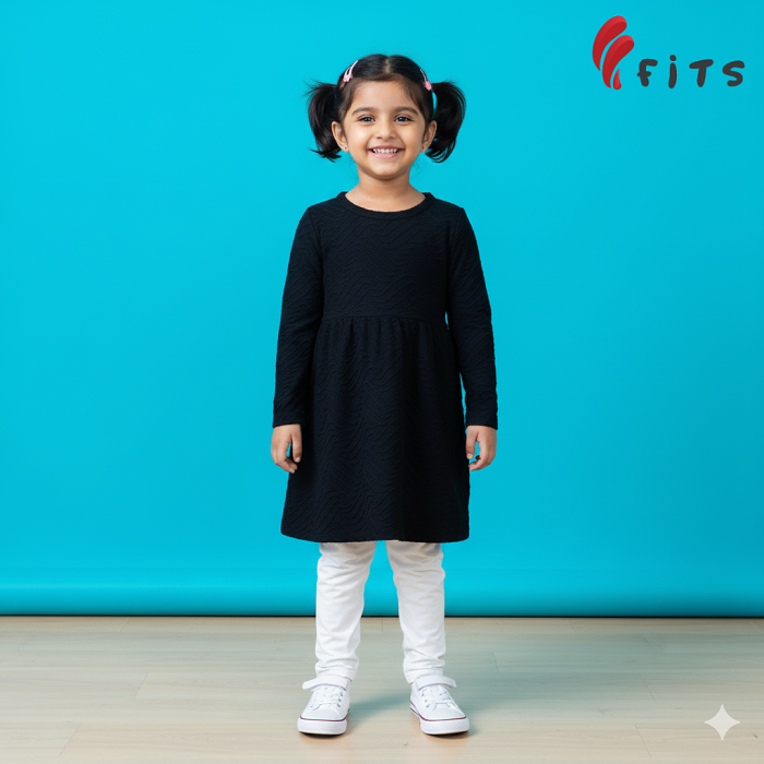 Girls Full Sleeve Frock