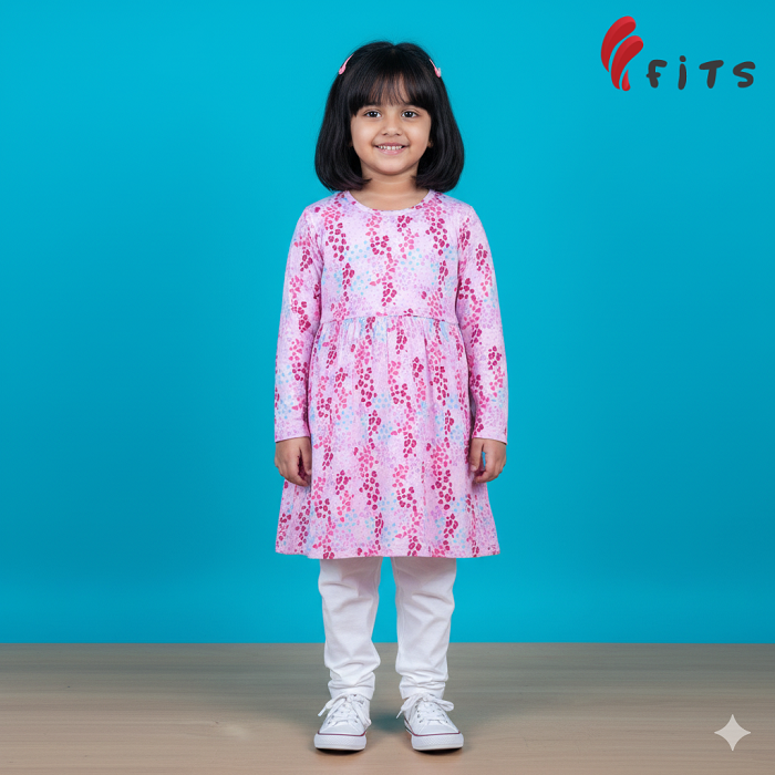 Girls Full Sleeve Frock