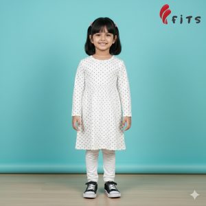 Girls Full Sleeve Frock