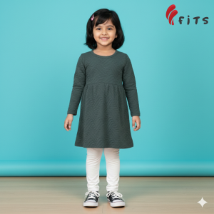 Girls Full Sleeve Frock