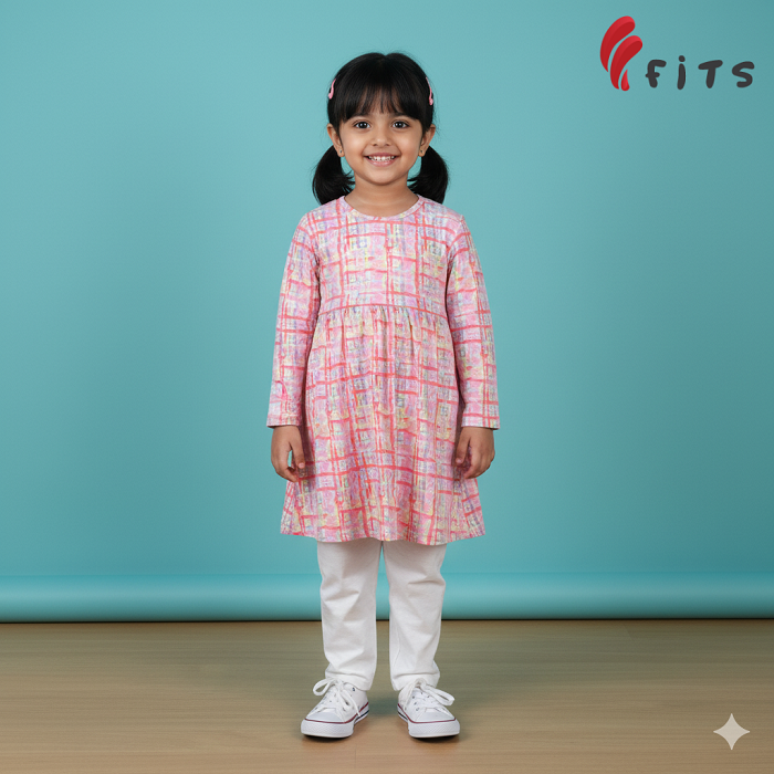Girls Full Sleeve Frock