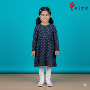 Girls Full Sleeve Frock
