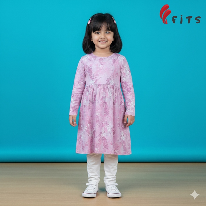 Girls Full Sleeve Frock
