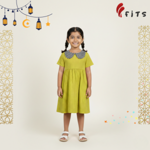 girls-half-sleeve-woven-frock-5
